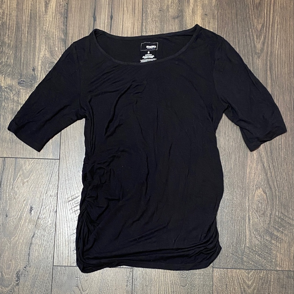 Sonoma Women's Classic Black Blouse